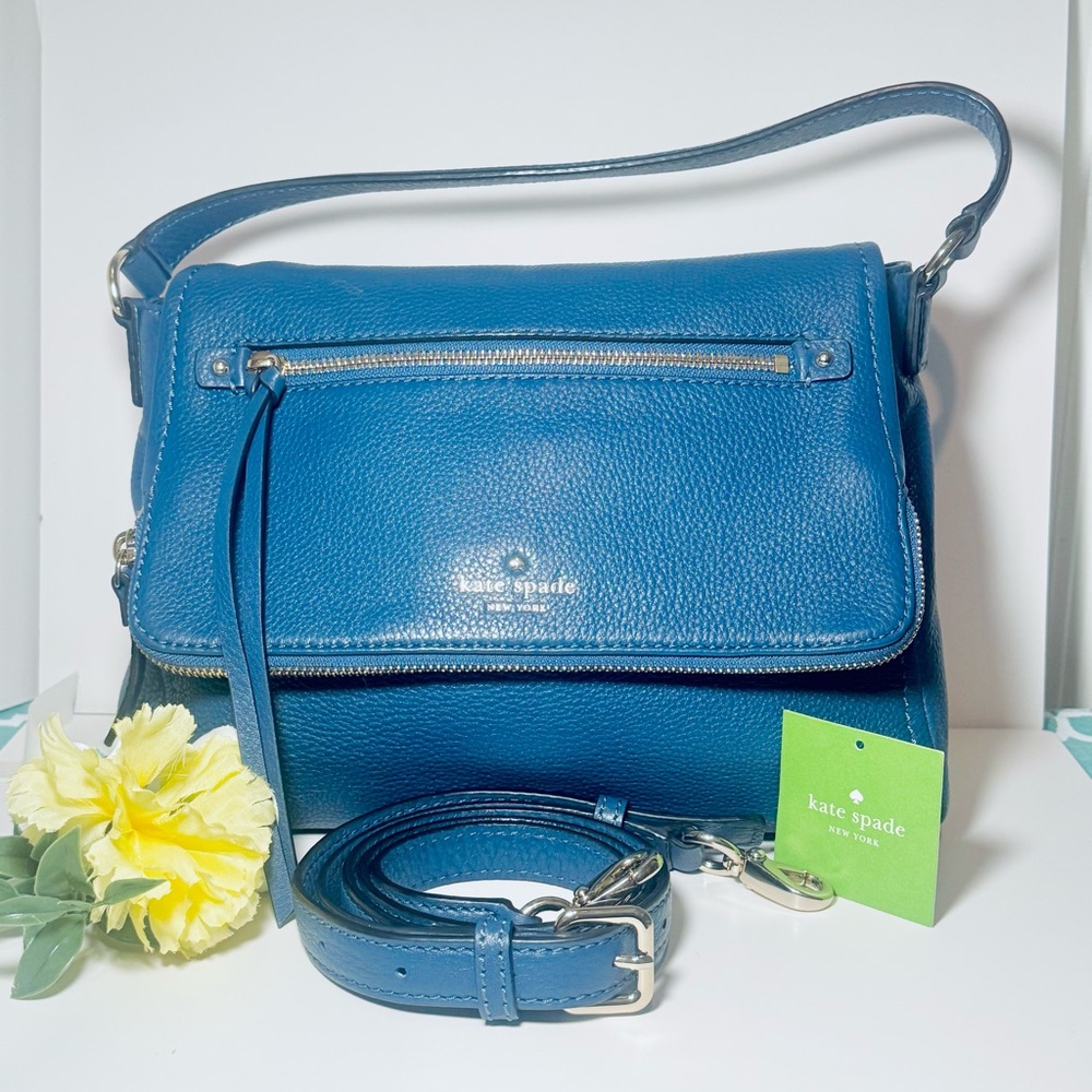 NWOT Kate Spade Cobble Hill Toddy Crossbody Bag, Navy Blue